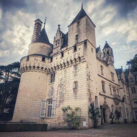La partie gauche du Château d'Ussé-Rigny